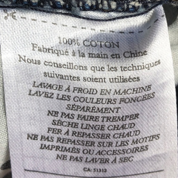 One Teaspoon Sequin Romeos Shorts Denim - Picture 10 of 11